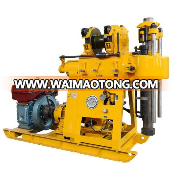 China manufacture small 200m core portable hydraulic electric water well drilling rig machine