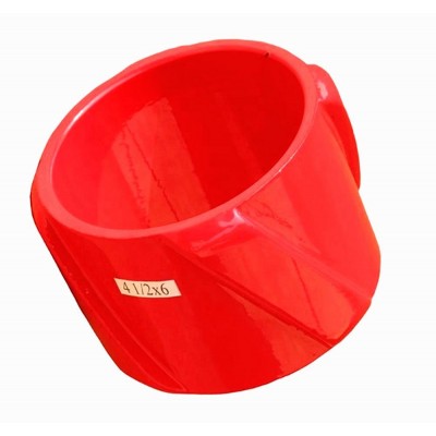 API 4-1/2"x6 oil casing cementing tool Zinc Alloy rigid Centralizer