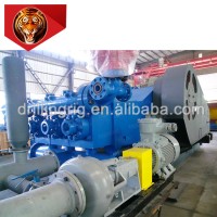 Successful Project Onshore Oil Drilling Rig 3NB1600/1300 tiger rig mud pump package with electrical motor